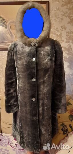 Продам мутоновую шубу б/у