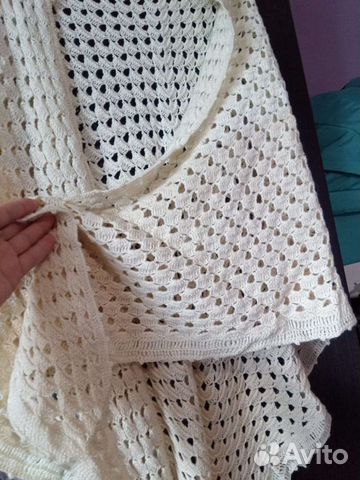 Платок шаль ручная работа