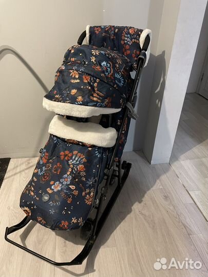 Коляска санки Ника Детям 7-5