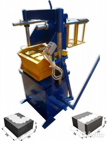 Вибропресс для теплоблоков