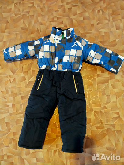 Комбинезон зимний на мальчика 98 размера