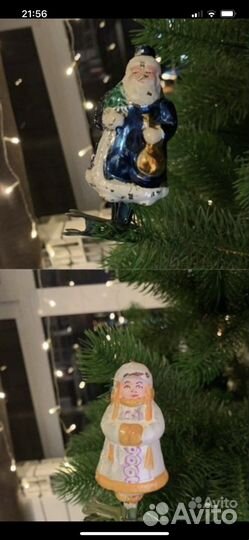 Елочные игрушки СССР