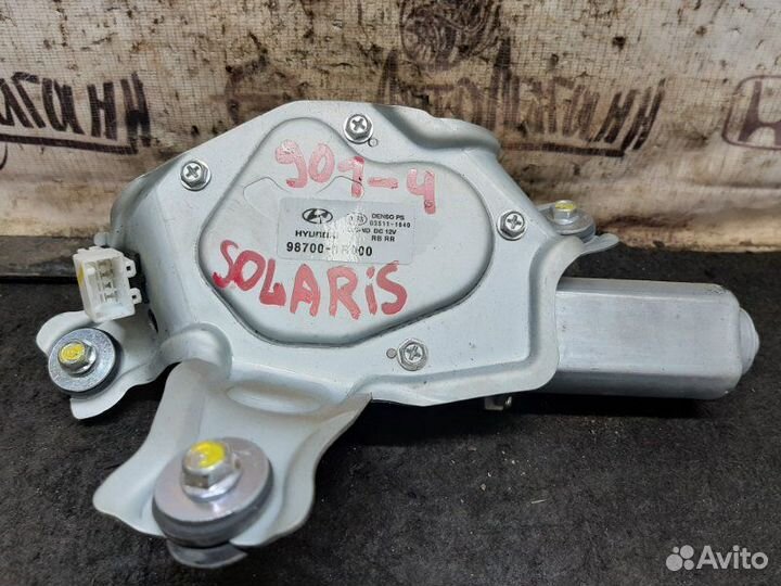 Мотор дворников задний Hyundai Solaris хэтчбек