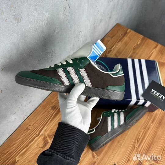 Adidas X Notitle samba Green