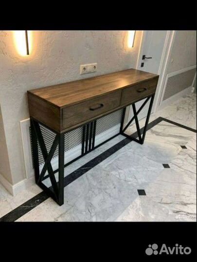 Консоль с ящиками