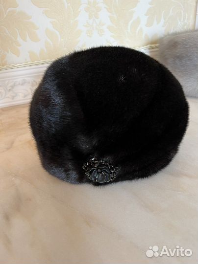 Шапка норковая женская