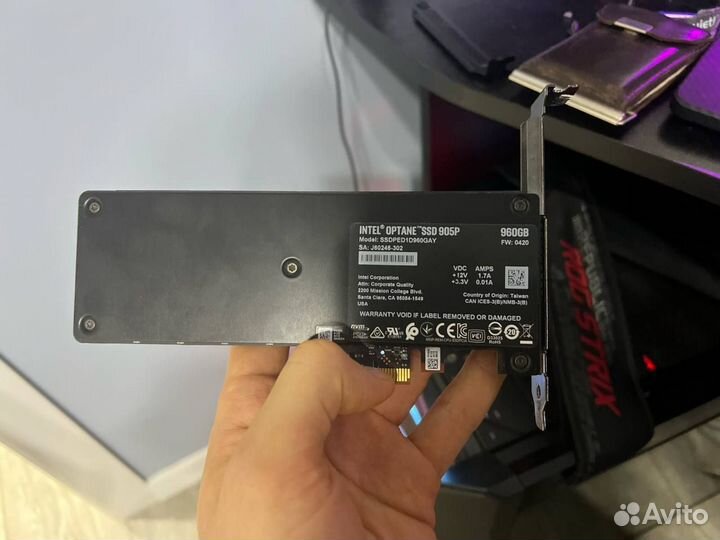 Ssd intel optane 905p GAY