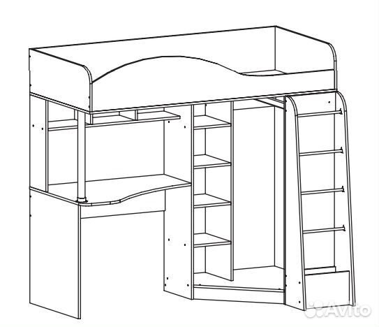 Детская кровать на Греческой 88А