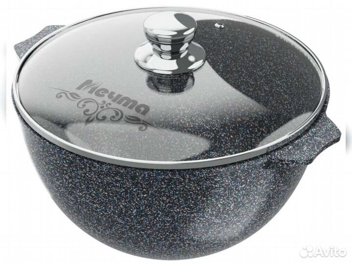 Казан 5л для плова Гранит star