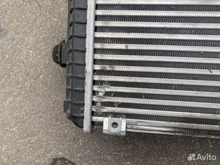 Kia Optima 4 радиатор интеркуллера