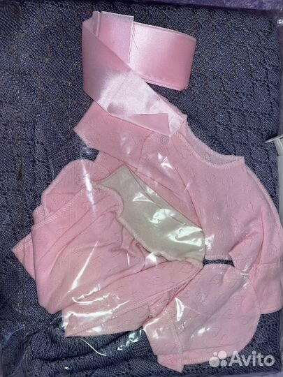 Плед с костюмчиком для новорожденного