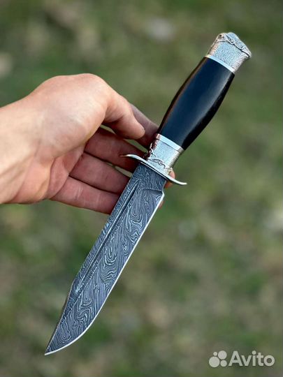 Нож Разведчик Дамаск