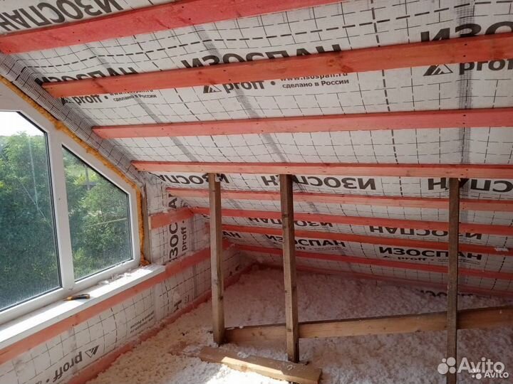 Утепление крыши/кровли