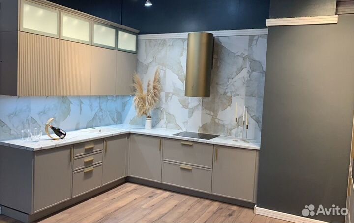 Кухня в стиле IKEA с замером