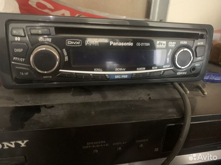 Двд магнитола panasonic и динамики
