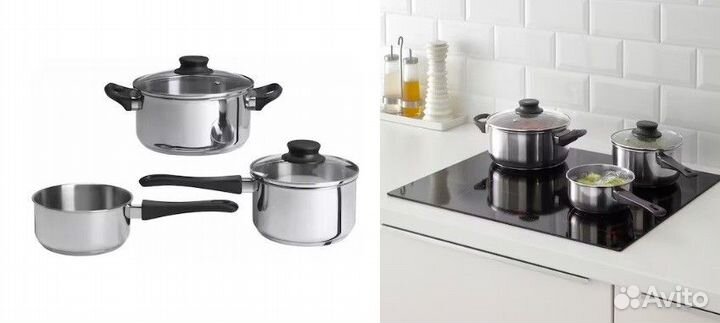 Набор посуды Икеа Аннонс новый