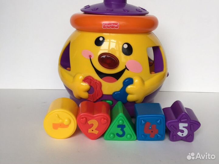 Музыкальный горшок fisher price б/у