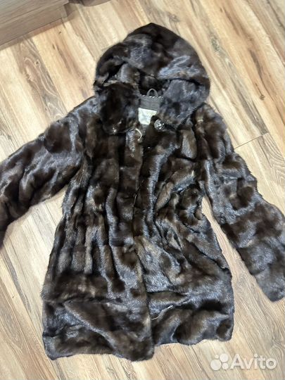Шуба норковая 46 48 бу