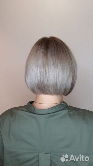 Стрижка и окрашивание волос