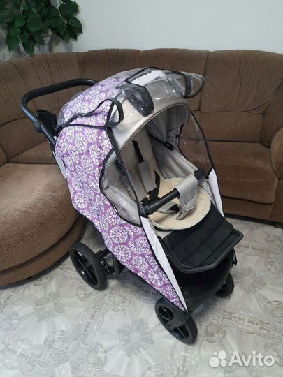 Зимний чехол на коляску дождевик