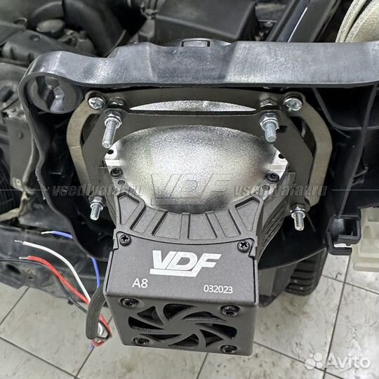 Переходные рамки для замены линз в фарах BMW X5 E5