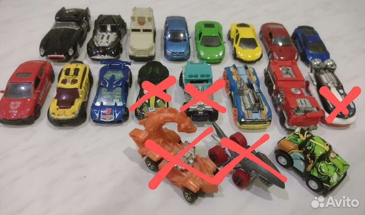 Машинки металлические модельки