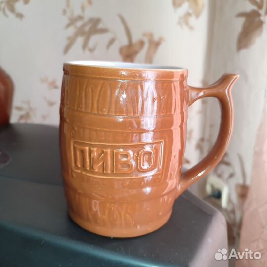 Горшки керамические, кружка керамическая