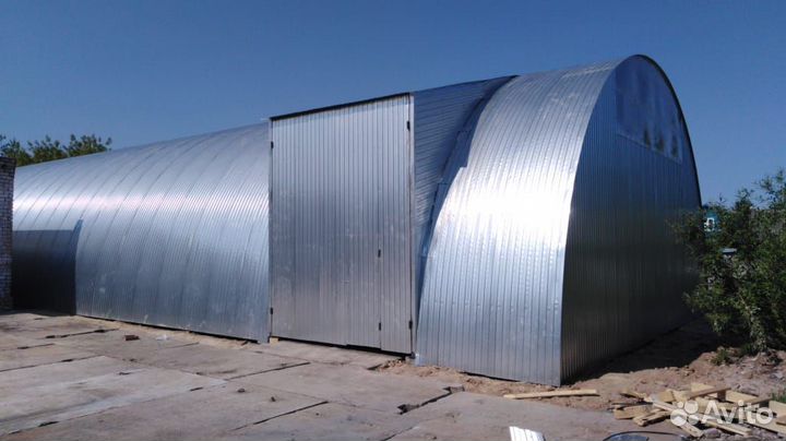 Ангар под ключ 672 м2