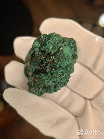 Плисовый малахит