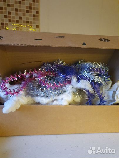 Елочные игрушки СССР одним лотом