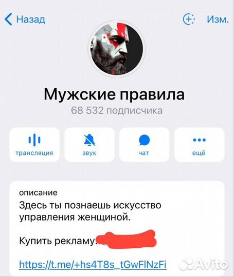 Телеграм канал с доходом 300 тыс