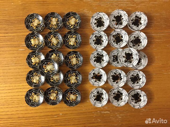 Фишки для нард «Пауки»