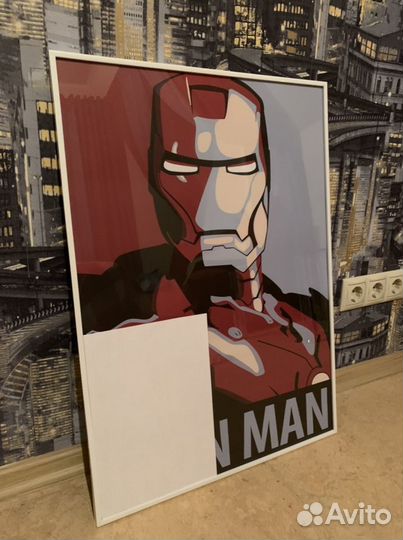 Картина железный человек
