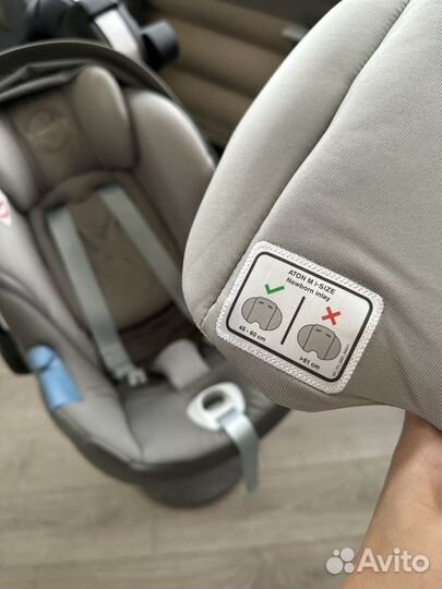 Детское автокресло cybex aton m i-size 2022