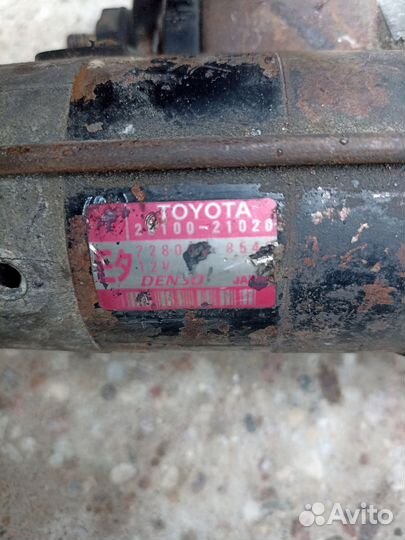 Toyota Yaris 1 1nz стартер