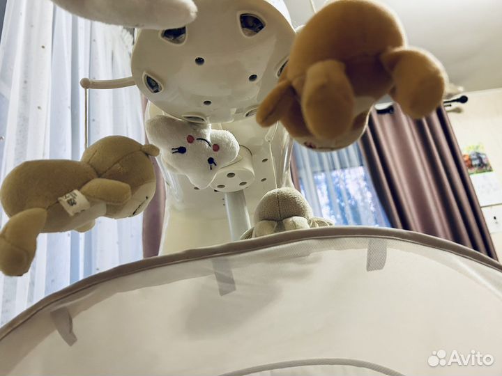 Электрокачели -люлька lionelo