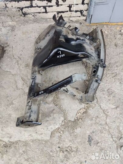 Лонжерон четверть передняя левая Порш Каен 955 957