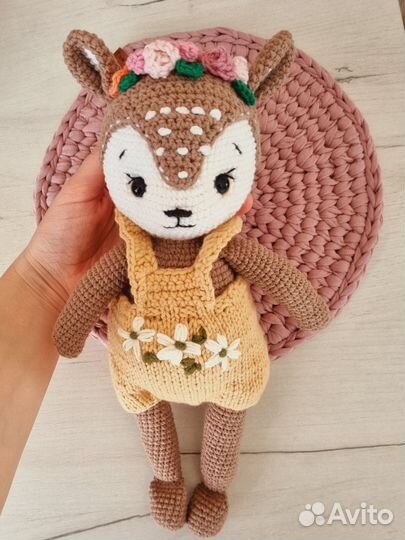 Вязаные игрушки ручной работы