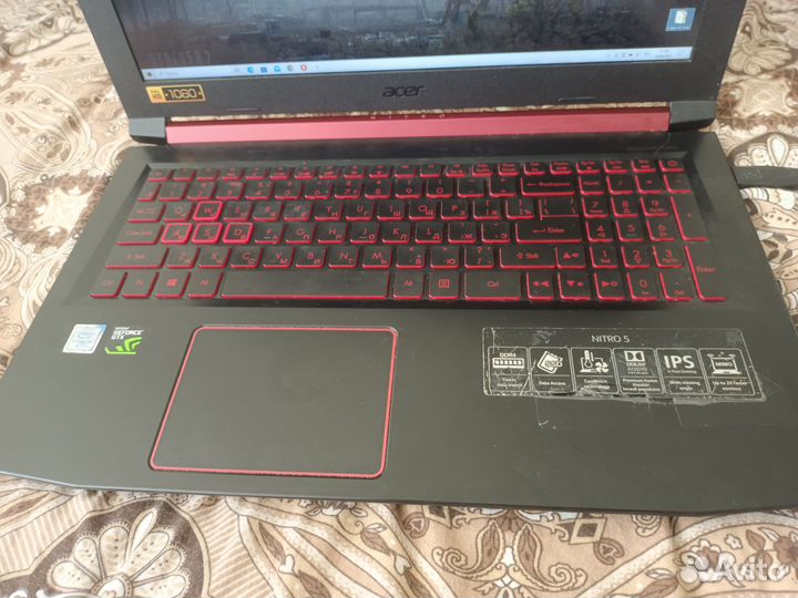 Игровой ноутбук gtx 1050 / 8 Озу / I5