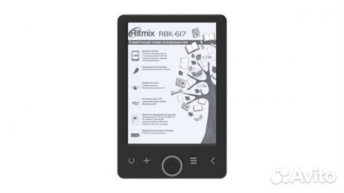 Электронная книга ritmix RBK-617