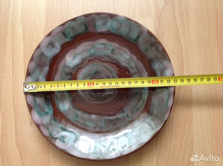 Блюдо глиняное новое