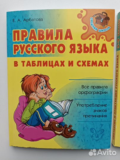 Сборники с правилами по русскому языку