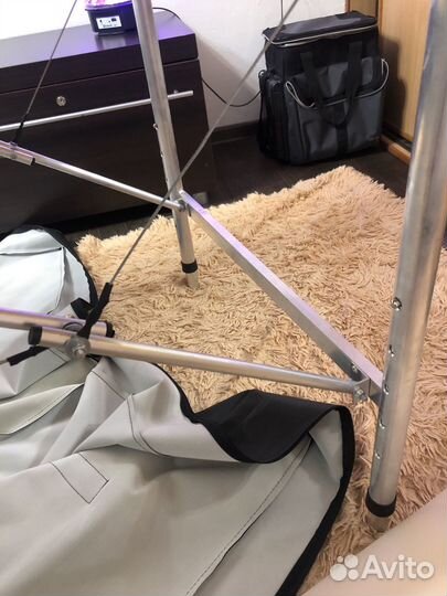 Стол массажный 190/75 с регулировкой высоты