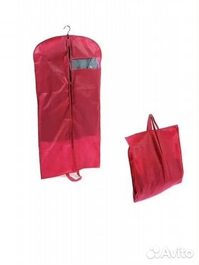 Чехол для одежды с ручками (цвета разные)