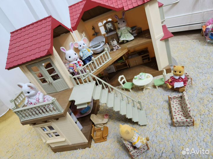 Sylvanian Families сильвания домик с мебелью