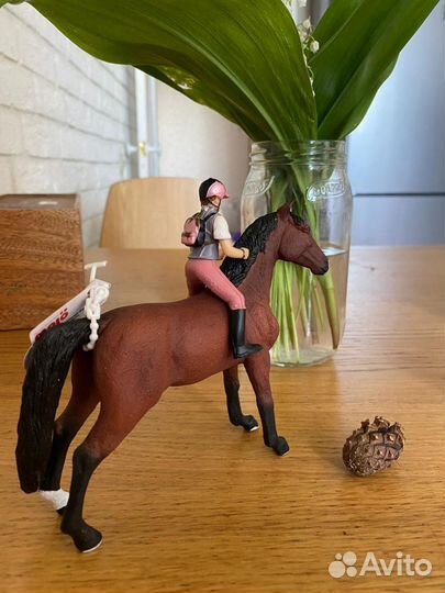 Лошадь новая Морган Mojo+ наездник