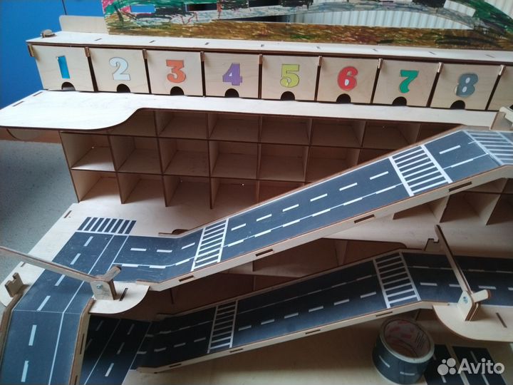 Гараж парковка для машинок