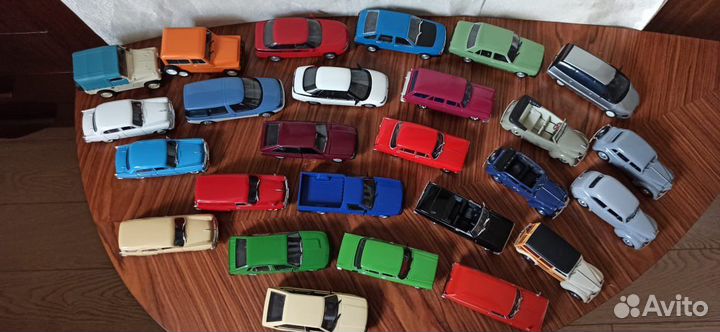 Модель автомобиля Москвич, 1:43, СССР и Deagostini