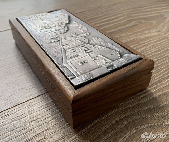 Шкатулка деревянная, Италия