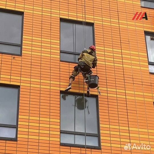 Герметизация межпанельных швов Пром. Альпинисты